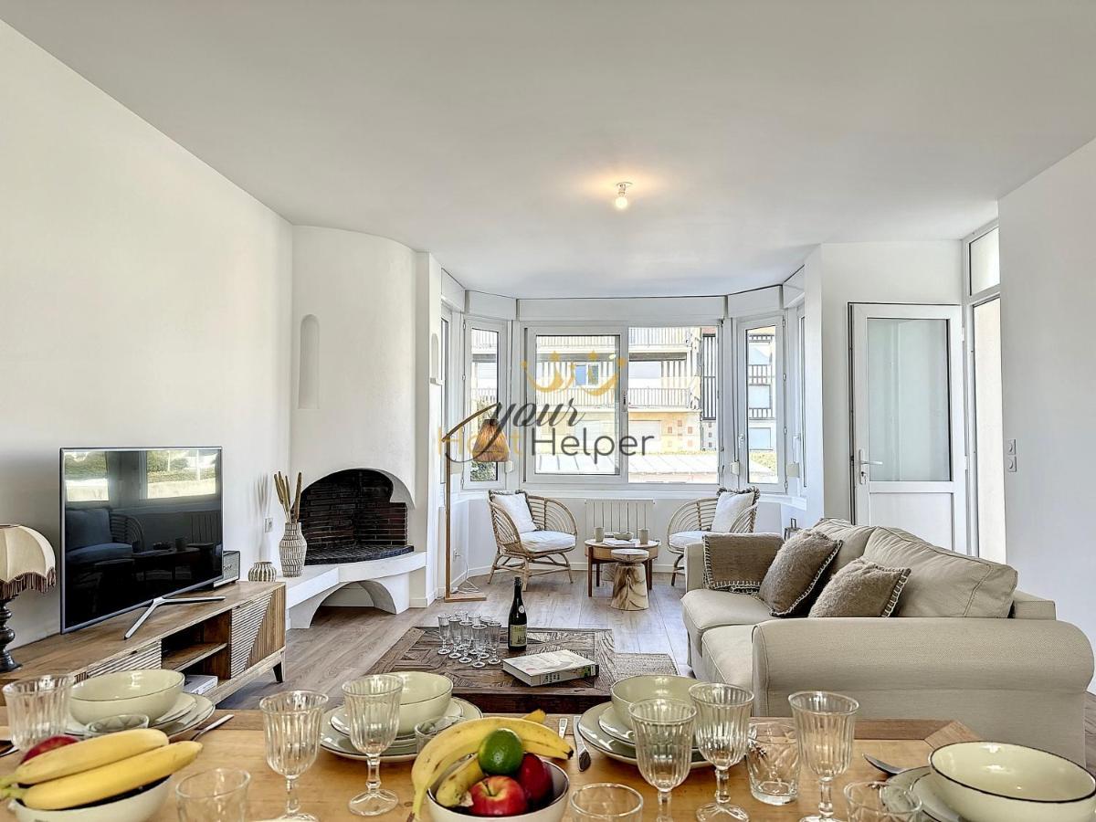 Les Embruns Blonville Vue Mer Ngoại thất bức ảnh