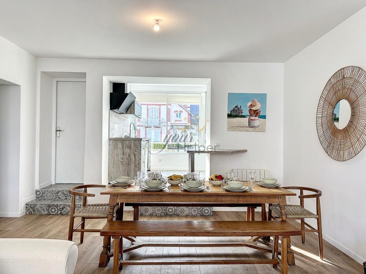 Les Embruns Blonville Vue Mer Ngoại thất bức ảnh
